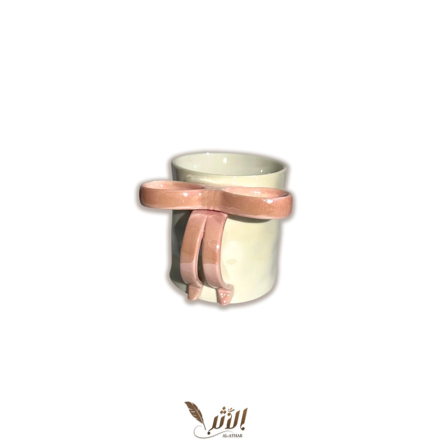 Mug à noeud rouge ou rose