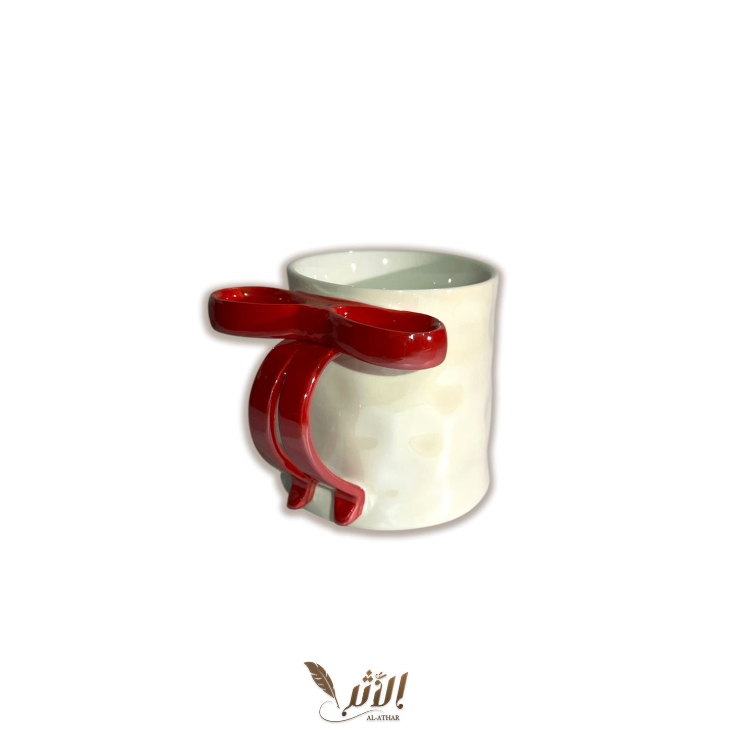 Mug à noeud rouge ou rose